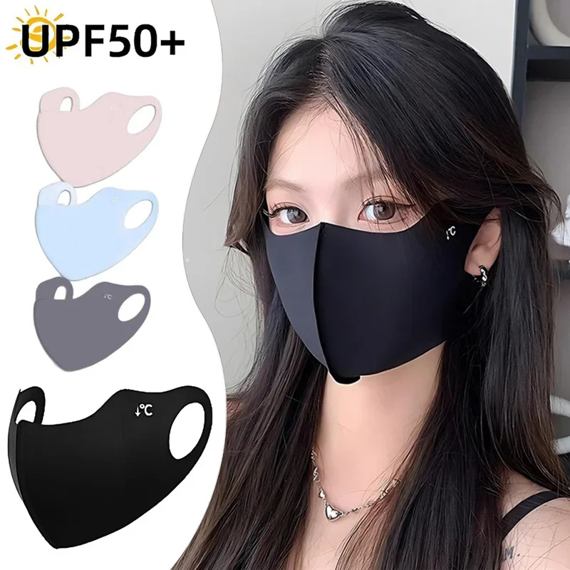 Cloth Face Mask Washable - 1/2/4pcs 자외선 차단 페이스 마스크 성인