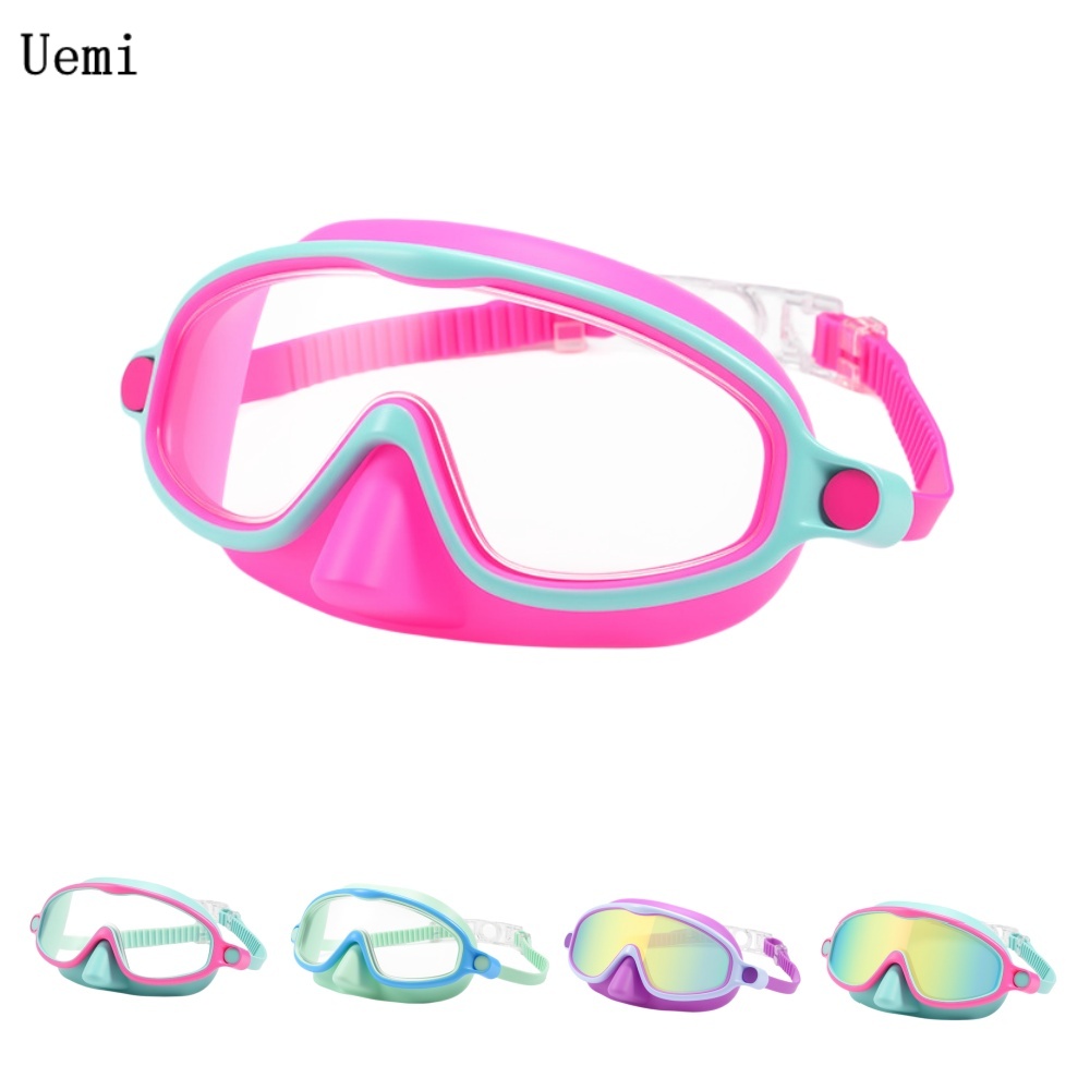 Anti Pollution Mask - 코 커버가 있는 어린이 수영 고글