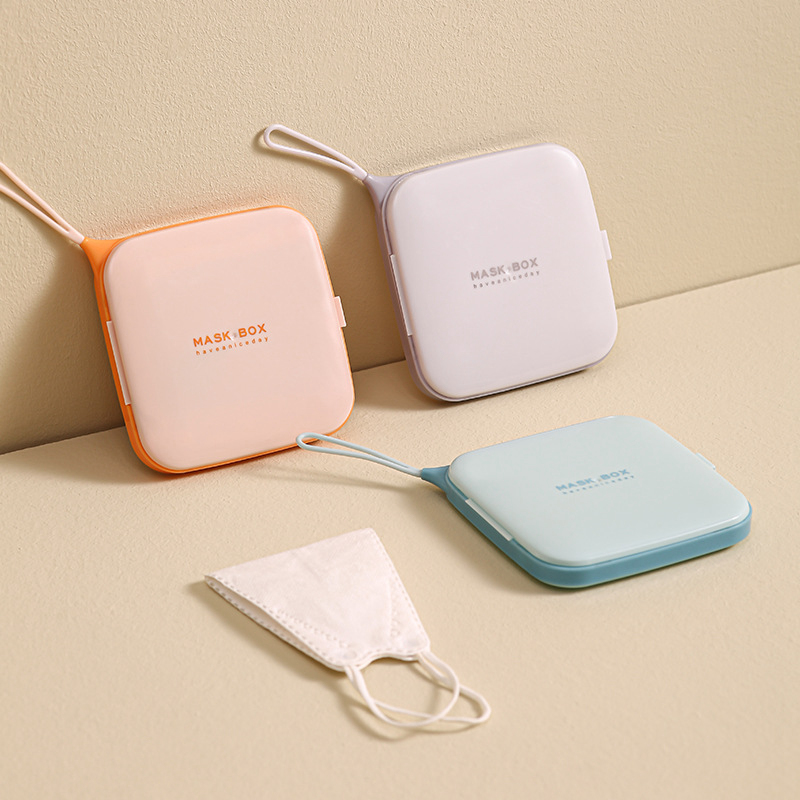 Face Mask Storage Box - 마스크 보관 가방, 방진 마스크, 재사용