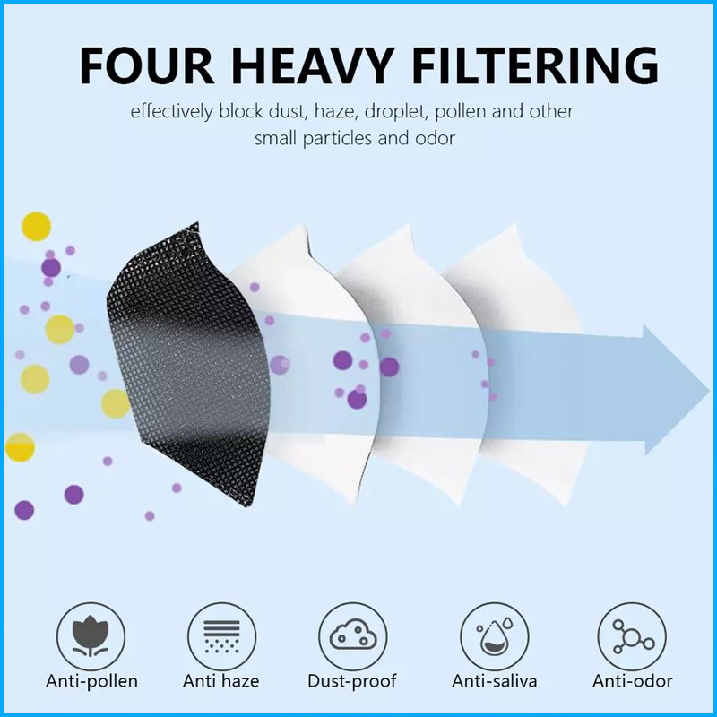 10일 배송! 승인된 FFP2 마스크 위생 안전 먼지  - Kn95 Respirator Mask 리뷰 및 가격