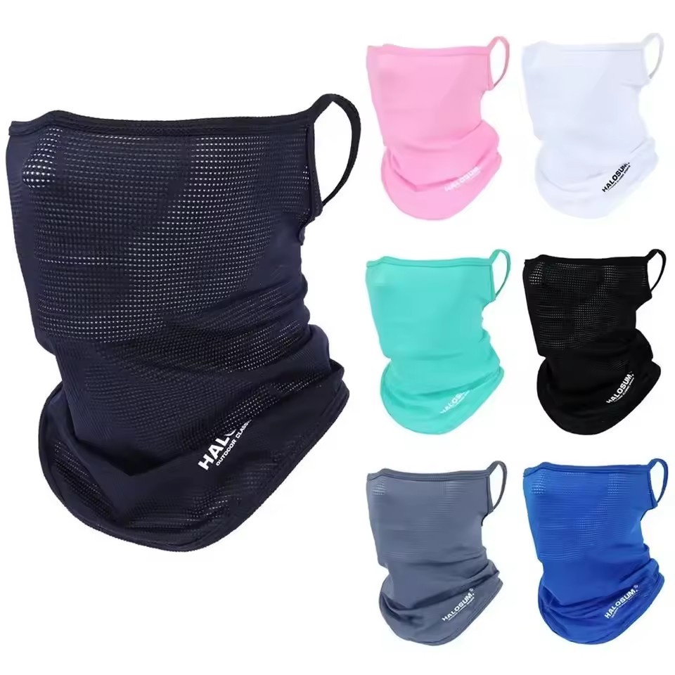 아이스 실크 풀 페이스 마스크 발라클라바 여름 자외선  - Sports Mask Breathable 리뷰 및 가격