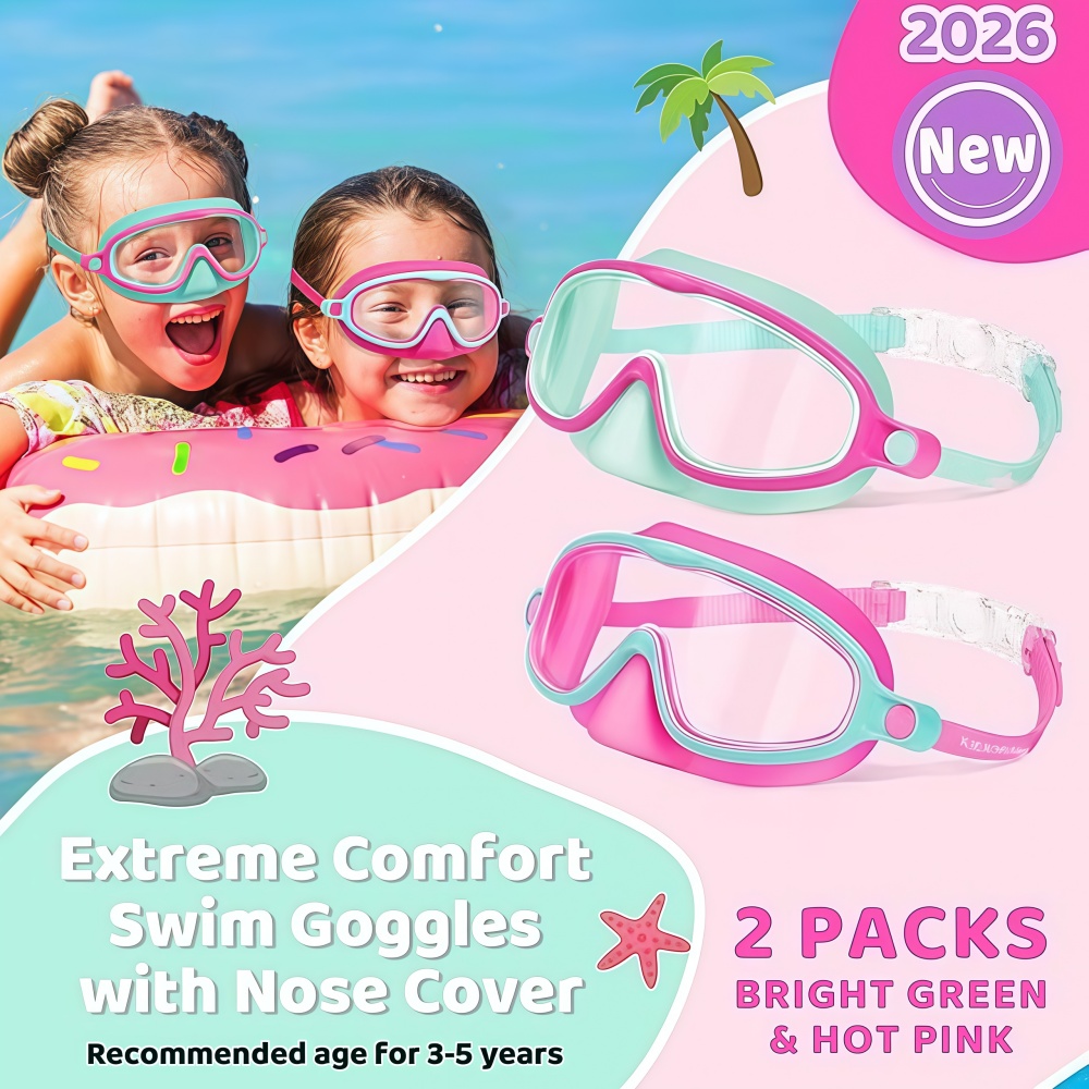 코 커버가 있는 어린이 수영 고글 UV 방지 및 안티- - Anti Pollution Mask 리뷰 및 가격