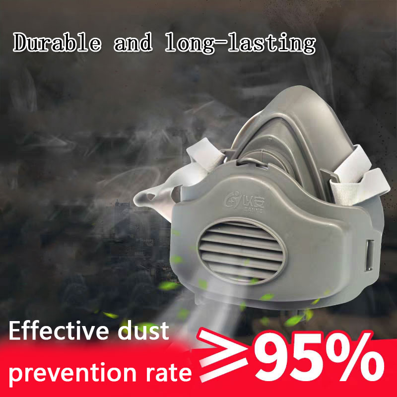 하우스클린 작업 안전 고무 마스크 면 필터 반면형 방진 - Kn95 Respirator Mask 리뷰 및 가격